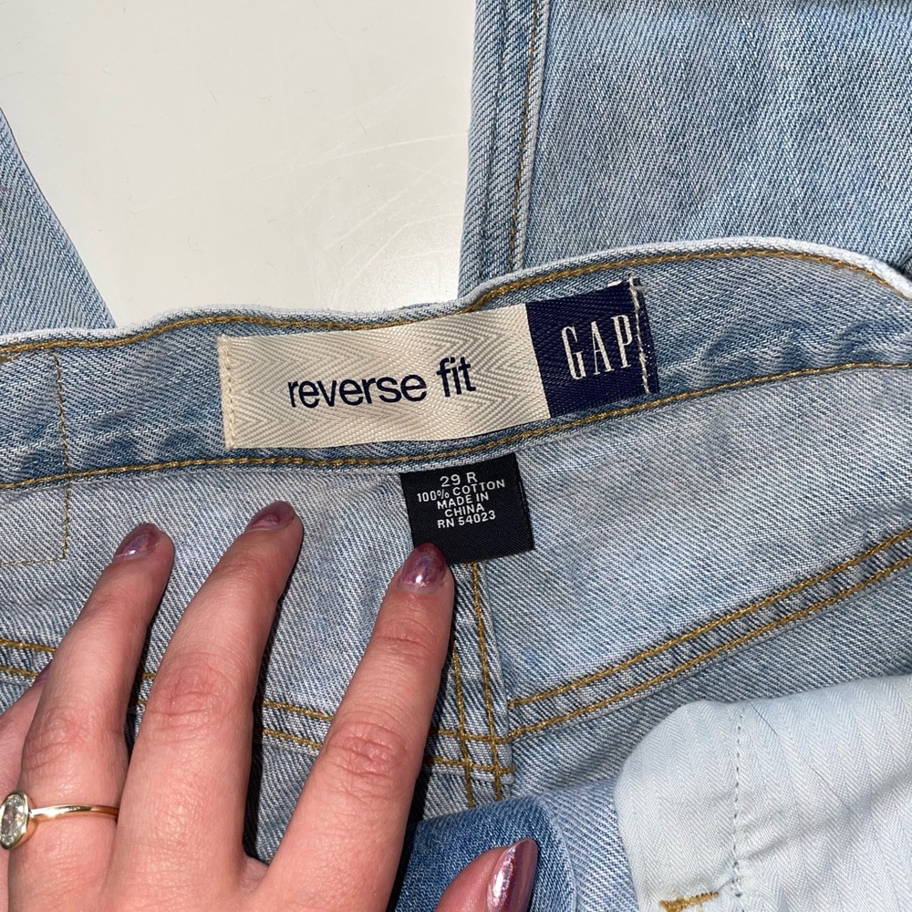 GAP High Rise Reverse Fit women’s jeans - Picture 3 of 7